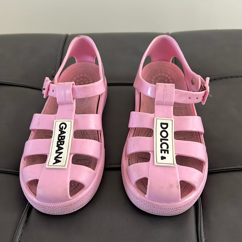 Kids Dolce & Gabbana pool shoes